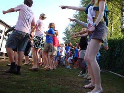 2008 Meeuwen - beentjes omhoog tijdens ochtendturnen